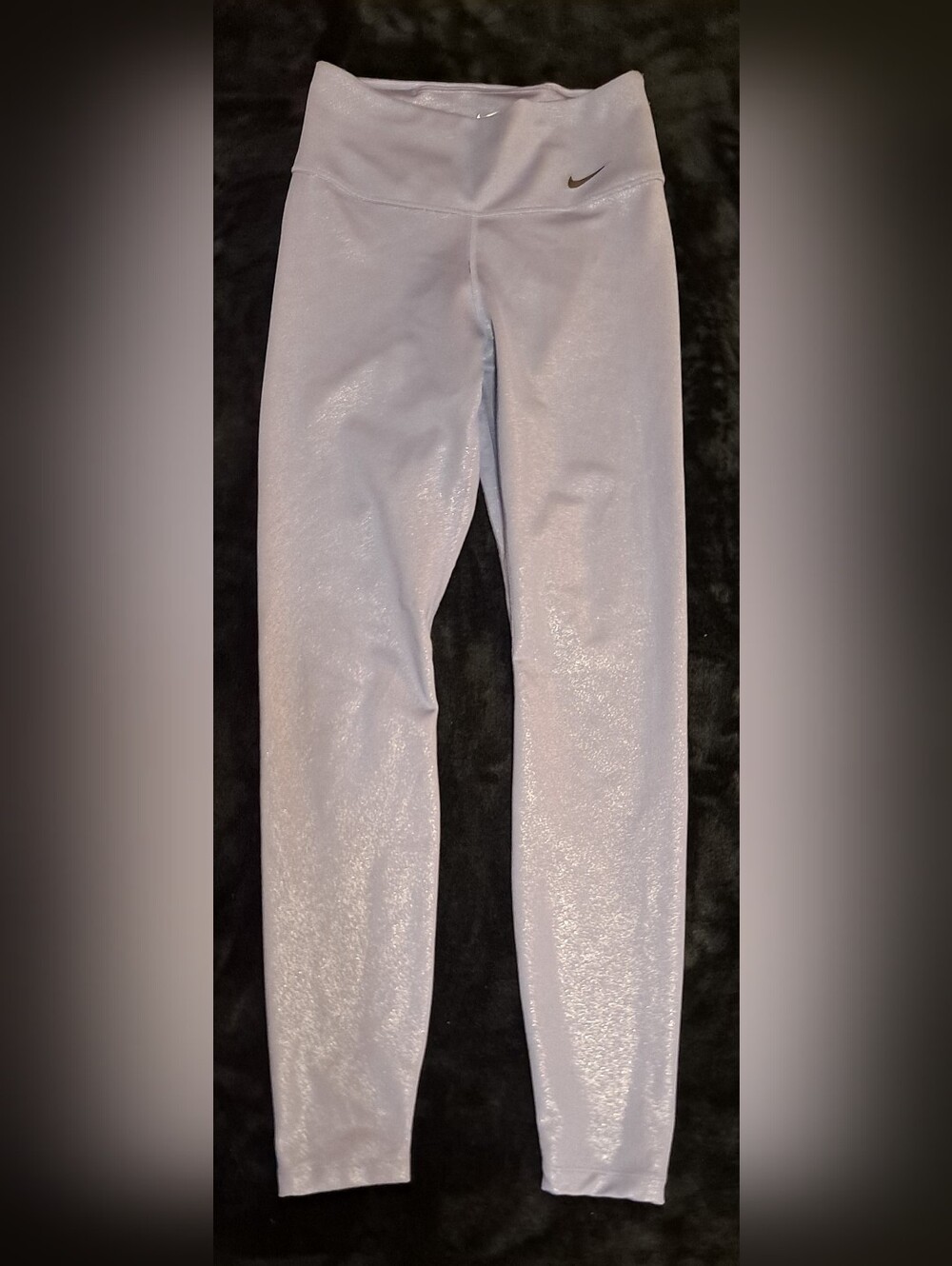 Nike Womens Light Purple Shimmer Leggings Sz XS